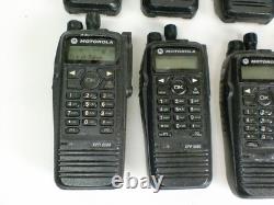 Lot of 8 Motorola XPR 6580 Two Way Radios AAH55UCH9LB1AN Untested 0322