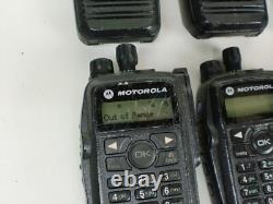 Lot of 8 Motorola XPR 6580 Two Way Radios AAH55UCH9LB1AN Untested 0322