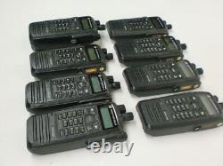 Lot of 8 Motorola XPR 6580 Two Way Radios AAH55UCH9LB1AN Untested 0322