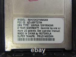 Lot of FIVE Motorola HT1250 136-174 MHz VHF Two Way Radio AAH25KDF9AA5AN w Base
