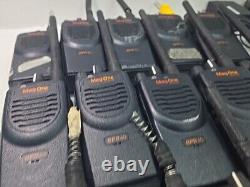 Lot of Motorola BPR40 Mag One UHF/VHF Two Way Radios, Chargers, Batteries PARTS