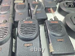 Lot of Motorola BPR40 Mag One UHF/VHF Two Way Radios, Chargers, Batteries PARTS