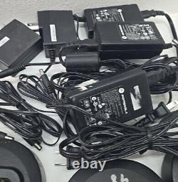 Lot of Motorola BPR40 Mag One UHF/VHF Two Way Radios, Chargers, Batteries PARTS