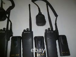 Lot of SEVEN Motorola PR1500 136-174 MHz VHF Two Way Radio AAH79KDC9PW5AN gb379