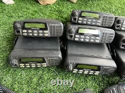 Lot x8 Motorola CDM1550-LS Two-Way Radio AAM25SHF9DP5AN Untested