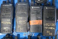 Lots of 8 Motorola HT750/other models Two Way Radio fpr parts only@Z2