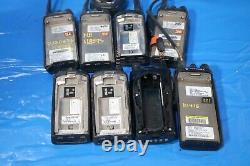 Lots of 8 Motorola HT750/other models Two Way Radio fpr parts only@Z2