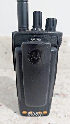 MINT Motorola XPR 7550e TWO-WAY RADIO AAH56RDN9RA1AN with Battery&Antenna