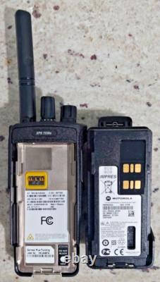 MINT Motorola XPR 7550e TWO-WAY RADIO AAH56RDN9RA1AN with Battery&Antenna