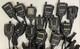 Mixed Lot Of 14 Motorola Gps Remote Speaker Microphone Two-way Radio Accessory