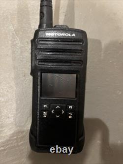 MOTOROLA 2-WAY RADIO SET DTR600 9 RADIOS & 8 PORT CHARGER & 8 Handhelds