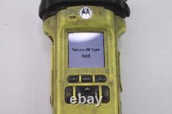 MOTOROLA APX6000XE H98UCF9PW6AN 7/800MHZ TWO WAY RADIO P25 AS IS Damaged #12