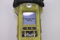 MOTOROLA APX6000XE H98UCF9PW6AN 7/800MHZ TWO WAY RADIO P25 AS IS Damaged #12
