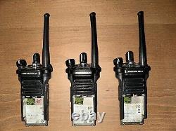 MOTOROLA APX6000XE UHF2 450-520Mhz P25 DIGITAL HANDHELD RADIO GPS IS / FM