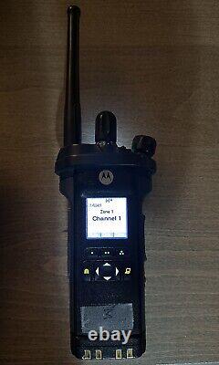 MOTOROLA APX6000XE UHF2 450-520Mhz P25 DIGITAL HANDHELD RADIO GPS IS / FM