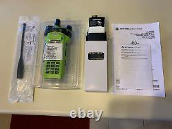 MOTOROLA APX 6000XE 7/800 P25 Two-Way Radio with battery and antenna