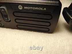 MOTOROLA CM200D VHF TWO WAY RADIO with MICROPHONE -AAM01JQC9JA1AN