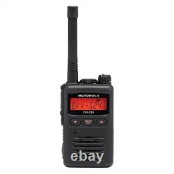MOTOROLA EVX-S24 UHF 403-470, 256 CHANNEL, 3 WATTS, DIGITAL TWO WAY RADIO New