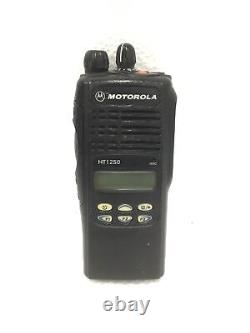 MOTOROLA HT1250-AAH25KDF9AA5AN 16 Channels Two Way Radio WORKING FREE SHIPPING