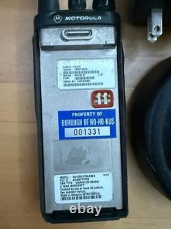 MOTOROLA HT1250 VHF 136-174MHz Police Fire EMS Two-Way Radio AAH25KDF9AA5AN