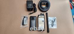 MOTOROLA HT750 LOW BAND 35-50MHz 16ch 6W TWO WAY PORTABLE RADIO AAH25CEC9AA3AN