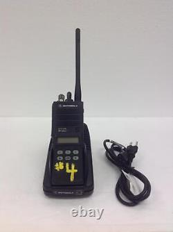 MOTOROLA MTS2000 Flashport Two Way Radio H01ucf6pw1bn, Charger, Antenna, WORKING