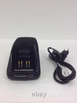 MOTOROLA MTS2000 Flashport Two Way Radio H01ucf6pw1bn, Charger, Antenna, WORKING