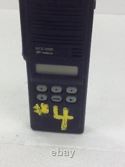 MOTOROLA MTS2000 Flashport Two Way Radio H01ucf6pw1bn, Charger, Antenna, WORKING