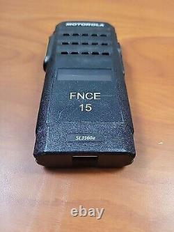 MOTOROLA SL3500E UHF BLUETOOTH TWO-WAY RADIO untested READ