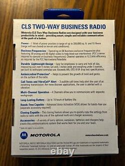 MOTOROLA SOLUTIONS Professional CLS1410 5-Mile 4-Channel UHF Two-Way Radio
