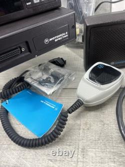 MOTOROLA SPECTRA Two Way RADIO A-5 Mic Speaker Antenna Cables Model D37KMA7JA5DK