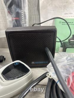 MOTOROLA SPECTRA Two Way RADIO A-5 Mic Speaker Antenna Cables Model D37KMA7JA5DK