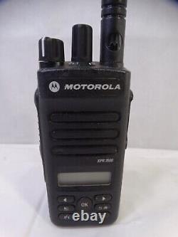 MOTOROLA XPR3500 Two-Way Radio Walkie Talkie with Antenna, Battery, Parts/ Repair