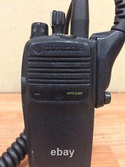 MOTOROLA XPR6380 Two Way Radio withMIC/Antenna/battery WORKING FREE SHIPPING