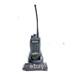 MOTOROLA XPR6580 AAH55UCH9LB1AN TWO WAY RADIO With BATTERY & CHARGING CRADLE