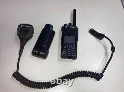 MOTOROLA XPR7550E AAH56RDN9RA1AN ENABLED UHF TWO-WAY DIGITAL RADIO GPS + Speaker