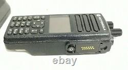 MOTOROLA XPR7550 MODEL AAH56RDN9KA1AN TWO WAY RADIO With PMNN4489A