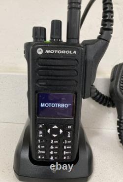 MOTOROLA XPR 7550e MOTOTRBO UHF 403-512 MHz TDMA digital two way radio untested