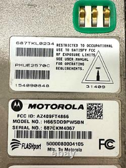 MOTOROLA XTS1500 UHF 450-520 MHz Two-Way Radio H66SDD9PW5BN NO Antenna