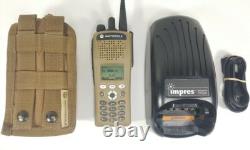 MOTOROLA XTS2500 III UHF 380-470 MHz P25 Digital Two-Way Radio H46QDH9PW7BN AES