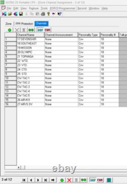 MOTOROLA XTS5000 FPP MODEL 3. ALL LAPD/SIMPX/TAC, LASD, LOB PD, LACoFD, GMRS