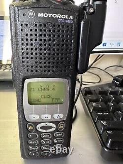MOTOROLA XTS5000 FPP. WithAES-256 MODEL 3 VHF Digital Portable. H18KEH9PW7AN