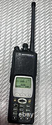 MOTOROLA XTS5000 FPP. WithAES-256 MODEL 3 VHF Digital Portable. H18KEH9PW7AN