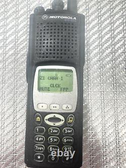 MOTOROLA XTS5000 FPP. WithAES-256 MODEL 3 VHF Digital Portable. H18KEH9PW7AN