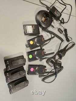 Mag One BPR40 Two-Way Radio Walkie-Talkies AAH84RCS8AA1AN Lot Of 3 All Working