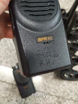 Mag One by Motorola BPR40 8CH Charger Two-Way Radio(10pcs)and CHARGE BASE(2pcs)