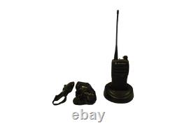 Motoro Two Way Radio AAH01QDC9JC2AN WithCHARGING BASE-TESTED (SCRATCH MARKINGS)