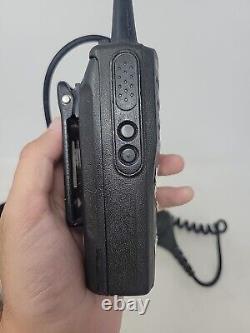 Motorola 16Ch Radio AAH01QDC9JA2AN Two Way Radio With shoulder Mic PMMN4013A
