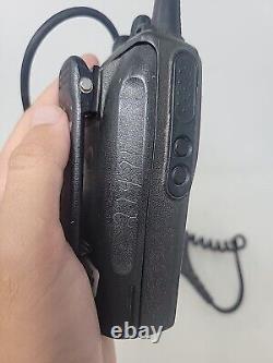 Motorola 16Ch Radio AAH01QDC9JA2AN Two Way Radio With shoulder Mic PMMN4013A