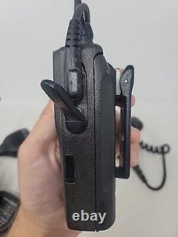 Motorola 16Ch Radio AAH01QDC9JA2AN Two Way Radio With shoulder Mic PMMN4013A